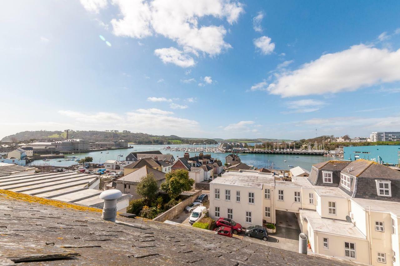 プリマスPure B - Exceptional Views Of Tamar & Royal William Yard With Free Parking & Wifiアパートメント エクステリア 写真